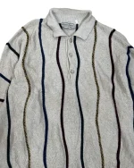 Louis Estere Striped Polo Sweater - Image 2