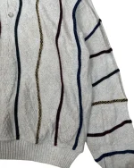 Louis Estere Striped Polo Sweater - Image 3