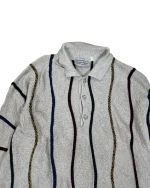 Louis Estere Striped Polo Sweater - Image 5
