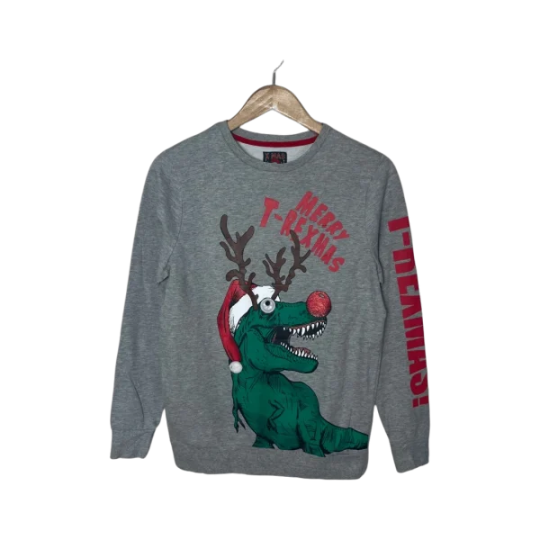T-Rex Christmas Sweatshirt