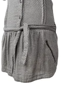 90s Geometric Print Dress with Tie Waist & Pockets - Image 2