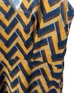 Compañía Fantástica Geometric Print Corduroy Dress - Image 3