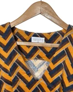 Compañía Fantástica Geometric Print Corduroy Dress - Image 5