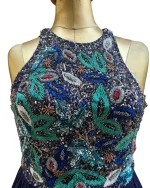 FG4 London by George Davies Beaded Dress - Image 2