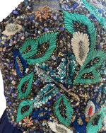 FG4 London by George Davies Beaded Dress - Image 3