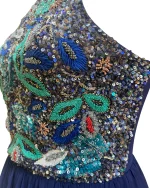 FG4 London by George Davies Beaded Dress - Image 4