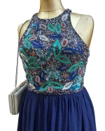 FG4 London by George Davies Beaded Dress - Image 8