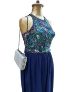 FG4 London by George Davies Beaded Dress - Image 9