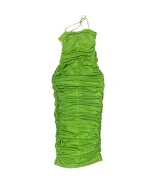 Green Ruched Dress - Image 6