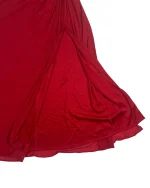 Lipsy Strapless Red Beaded Dress - Image 7