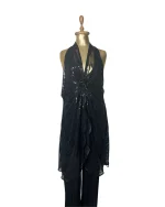 NWT By Juliene Mcdonald Sequin Backless Jumpsuit - Image 3