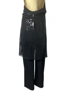NWT By Juliene Mcdonald Sequin Backless Jumpsuit - Image 4