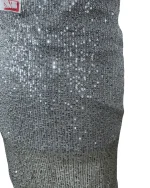 Primark Silver Sequin Slip Mini Dress - Image 2
