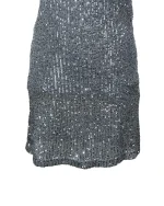 Primark Silver Sequin Slip Mini Dress - Image 4