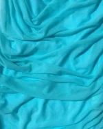 Turquoise Ruched Dress - Image 5