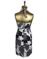 Y2K Kookai Abstract Floral Halter Dress - Image 2