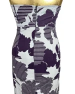 Y2K Kookai Abstract Floral Halter Dress - Image 3