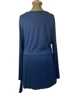Y2K Laura di Sarpi Abstract Print Cowl Neck Mini Dress - Image 8