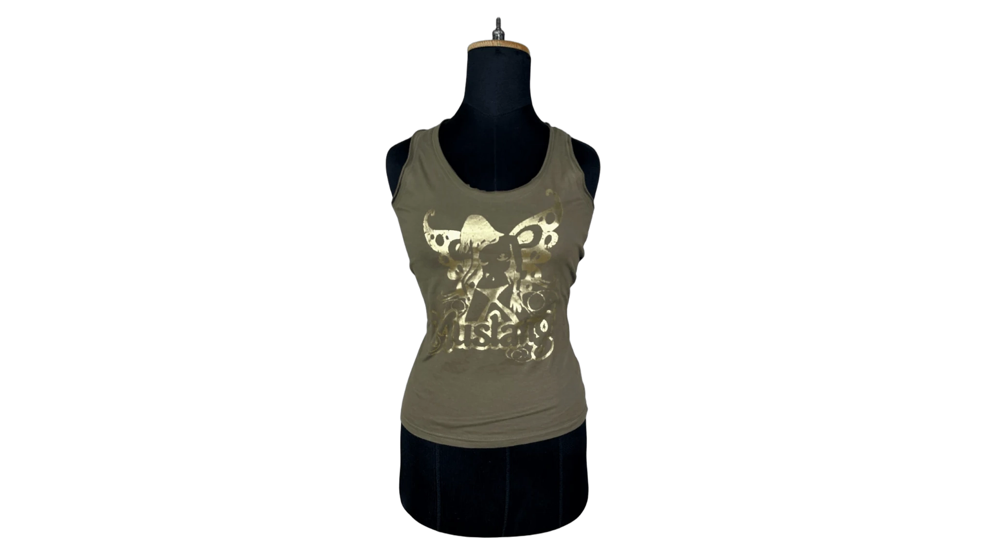 FNK693 Mustang Graphic Tank Top - Image 1