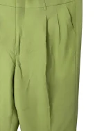 Lucci Collezione Green Pleated Dress Pants - Men's 40W - Image 2