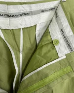 Lucci Collezione Green Pleated Dress Pants - Men's 40W - Image 3