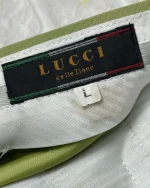 Lucci Collezione Green Pleated Dress Pants - Men's 40W - Image 4