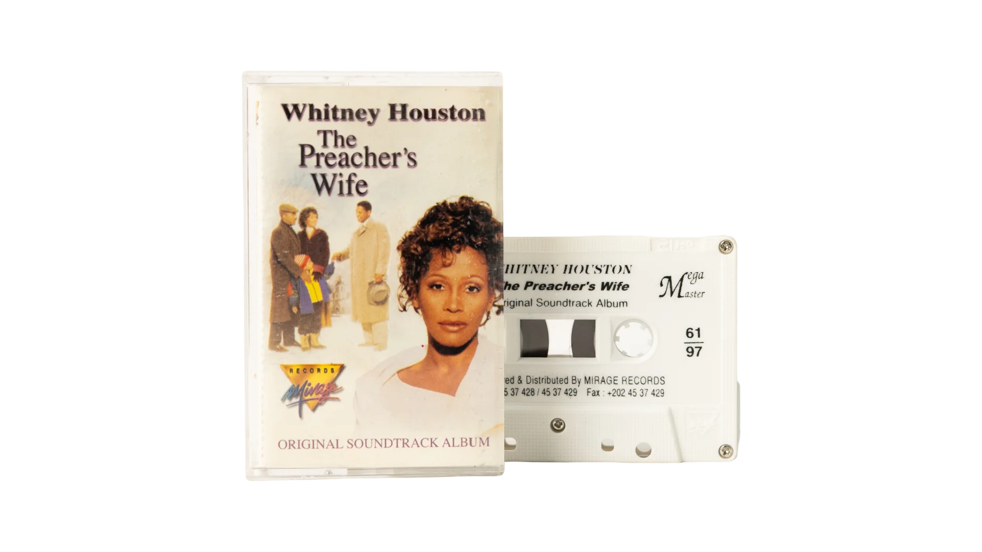 OCT155 DSC02939 Whitney Houston - The Preacher's Wife Cassette - Image 1