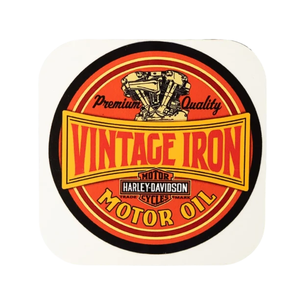 Harley-Davidson Vintage Iron Graphic Coaster