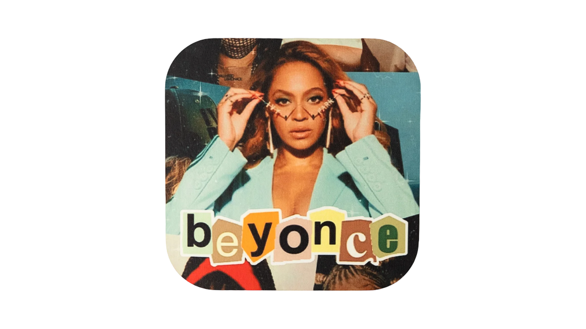 OCT195 DSC02979 Beyoncé Graphic Coaster - Image 1