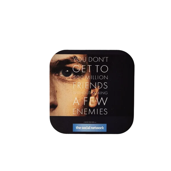 Friends Quote Graphic Coaster