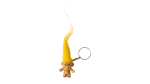 Yellow Hair Troll Doll Keychain