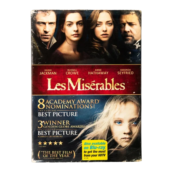 Les Misérables DVD 2012