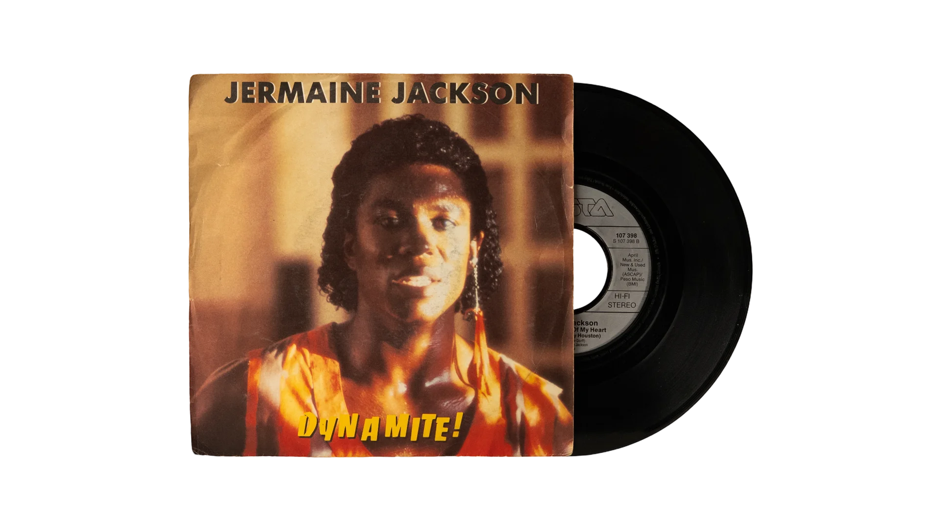 OCT700 DSC03503 Jermaine Jackson - Dynamite 7" Vinyl - Image 1
