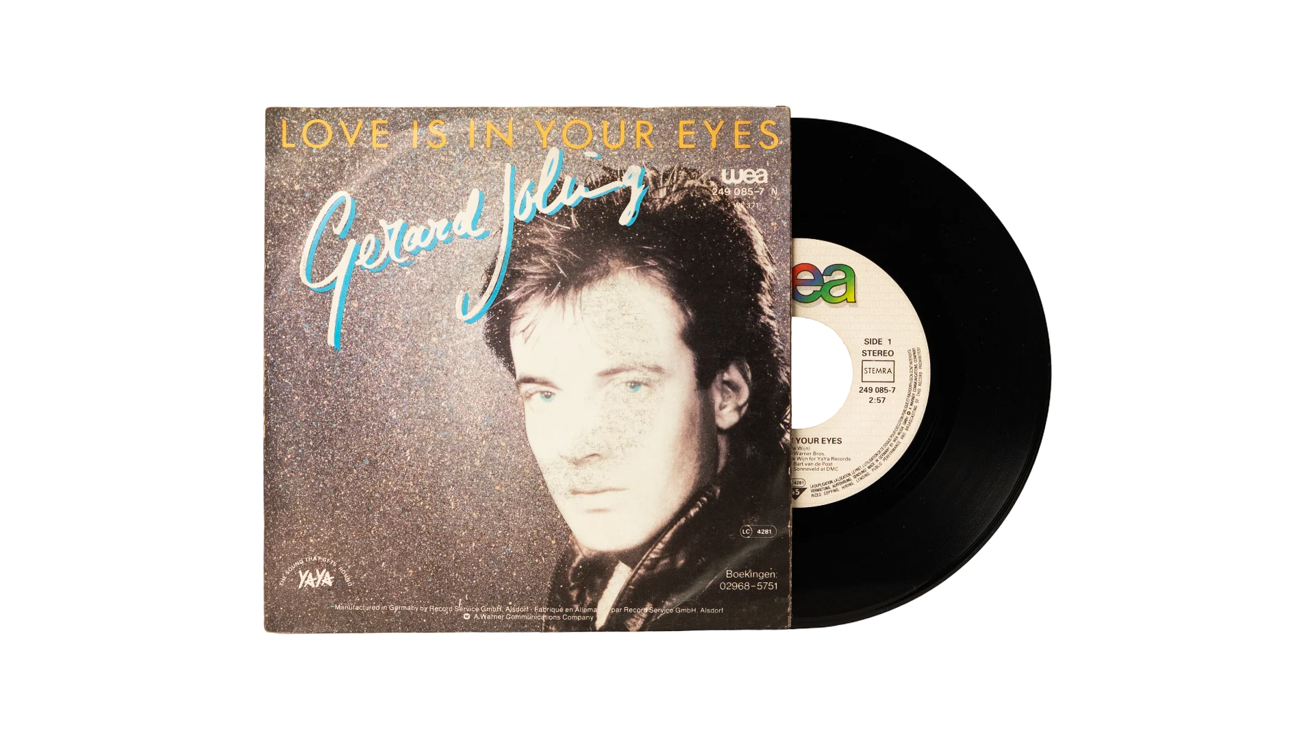 OCT748 DSC03551 Gerard Joling – Love Is In Your Eyes 7" Vinyl Single - Image 1